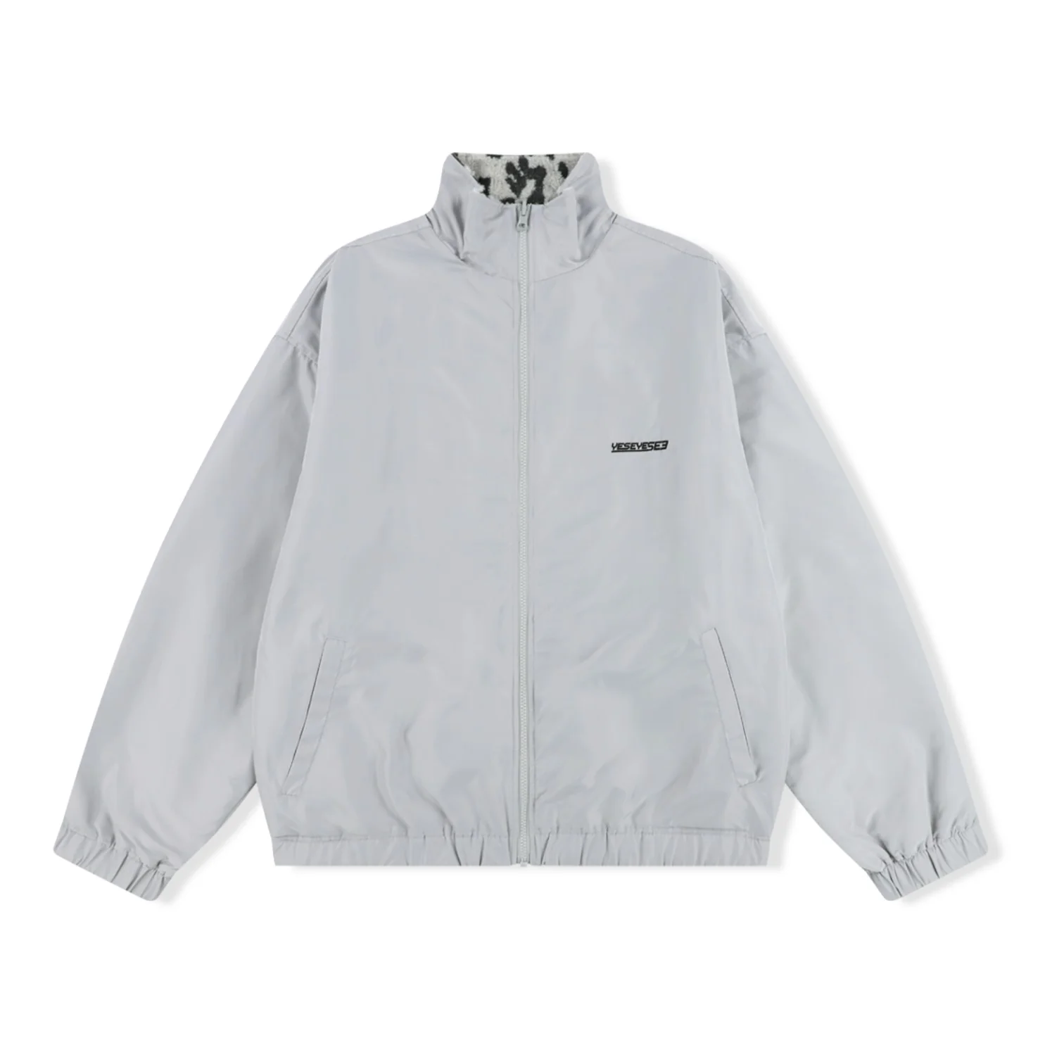 Reversible Leopard Fleece Jacket - Image 3